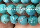 CTU3011 15.5 inches 6mm round South African turquoise beads