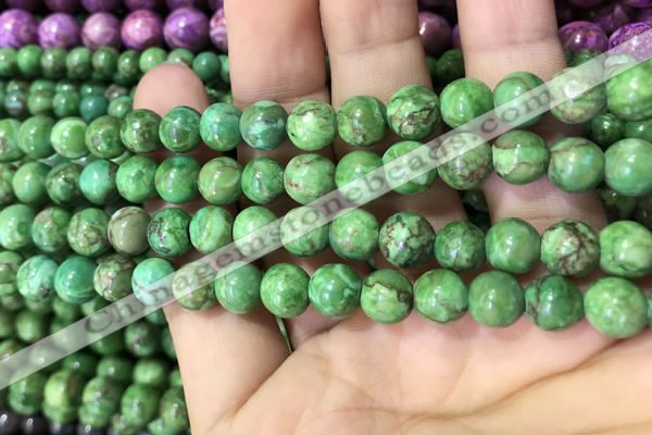 CTU3032 15.5 inches 8mm round South African turquoise beads