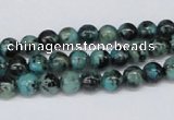 CTU426 15.5 inches 6mm round African turquoise beads wholesale