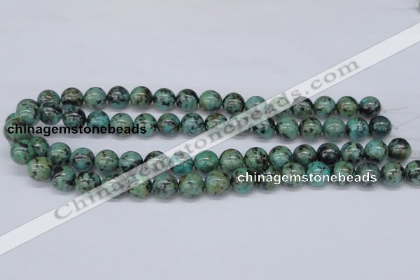 CTU429 15.5 inches 12mm round African turquoise beads wholesale