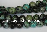 CTU482 15.5 inches 8mm round African turquoise beads wholesale