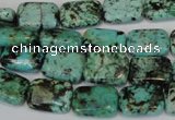 CTU495 15.5 inches 10*14mm rectangle African turquoise beads wholesale