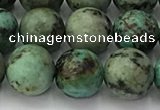 CTU577 15.5 inches 8mm round african turquoise beads wholesale