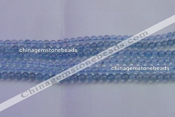 CTZ02 15.5 inches 6mm round natural topaz gemstone beads