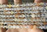 CTZ11 15.5 inches 6mm round natural topaz gemstone beads