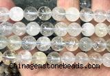 CTZ29 15 inches 10mm round topaz quartz beads wholesale