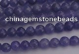 CTZ500 15.5 inches 4mm round natural tanzanite gemstone beads