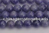 CTZ502 15.5 inches 7mm round natural tanzanite gemstone beads