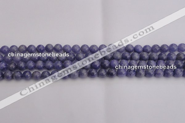 CTZ503 15.5 inches 8mm round natural tanzanite gemstone beads