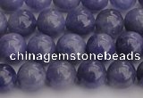 CTZ504 15.5 inches 10mm round natural tanzanite gemstone beads