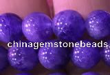 CTZ513 15.5 inches 6mm round natural tanzanite gemstone beads