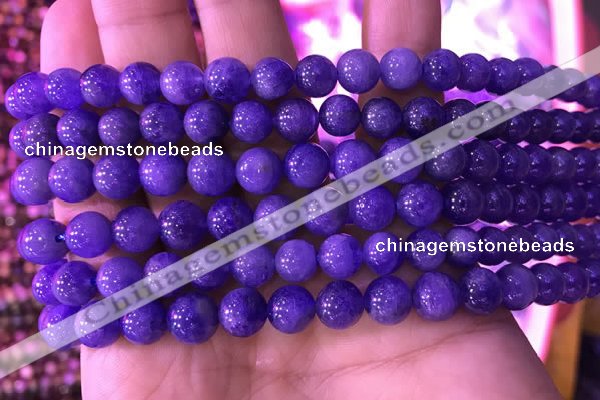 CTZ513 15.5 inches 6mm round natural tanzanite gemstone beads