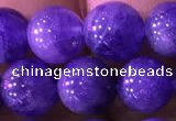 CTZ515 15.5 inches 8mm round natural tanzanite gemstone beads