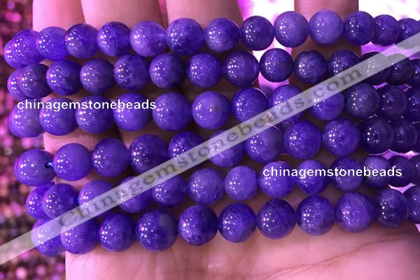 CTZ515 15.5 inches 8mm round natural tanzanite gemstone beads