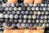 CTZ533 15 inches 8mm round tanzanite beads wholesale