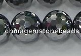 CTZ625 15.5 inches 14mm faceted round terahertz beads wholesale