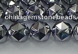 CTZ632 15.5 inches 8mm faceted nuggets terahertz beads wholesale