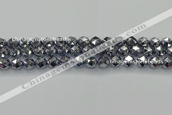 CTZ632 15.5 inches 8mm faceted nuggets terahertz beads wholesale