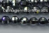 CTZ641 15.5 inches 6mm faceted round terahertz beads wholesale