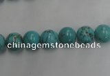 CWB556 15.5 inches 8mm round howlite turquoise beads wholesale