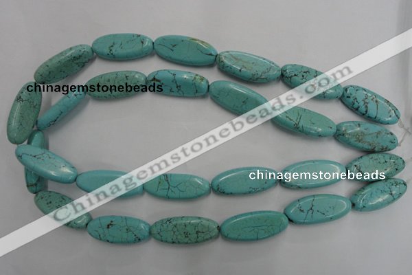 CWB741 15.5 inches 12*30mm marquise howlite turquoise beads wholesale