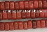 CWB825 15.5 inches 2*4mm tyre howlite turquoise beads wholesale