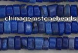 CWB827 15.5 inches 2*4mm tyre howlite turquoise beads wholesale