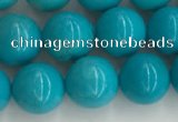 CWB852 15.5 inches 8mm round howlite turquoise beads wholesale