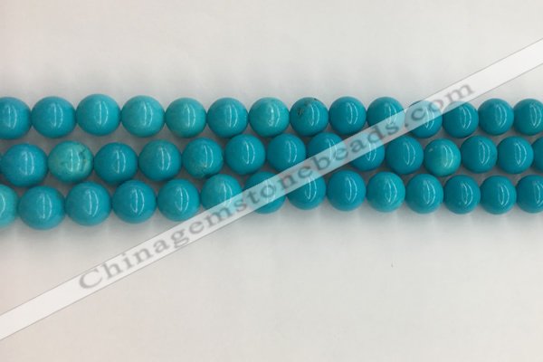 CWB852 15.5 inches 8mm round howlite turquoise beads wholesale