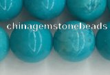 CWB854 15.5 inches 12mm round howlite turquoise beads wholesale