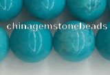 CWB854 15.5 inches 12mm round howlite turquoise beads wholesale