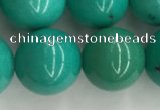 CWB867 15.5 inches 12mm round howlite turquoise beads wholesale