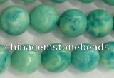 CWB876 15.5 inches 6mm round howlite turquoise beads wholesale