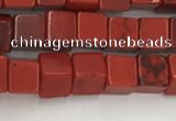 CWB912 15.5 inches 6*6mm cube howlite turquoise beads wholesale