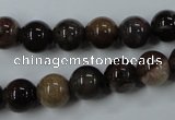 CWJ203 15.5 inches 10mm round wood jasper gemstone beads wholesale