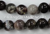 CWJ204 15.5 inches 12mm round wood jasper gemstone beads wholesale