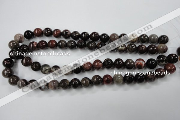 CWJ204 15.5 inches 12mm round wood jasper gemstone beads wholesale