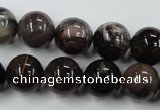 CWJ205 15.5 inches 14mm round wood jasper gemstone beads wholesale