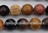 CWJ266 15.5 inches 15mm round wood jasper gemstone beads wholesale