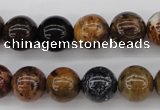 CWJ283 15.5 inches 11mm round wood jasper gemstone beads wholesale