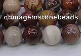 CWJ404 15.5 inches 12mm round wood jasper gemstone beads wholesale