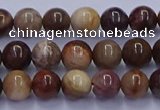 CWJ430 15.5 inches 4mm round wood jasper beads wholesale