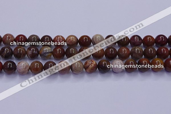 CWJ434 15.5 inches 12mm round wood jasper beads wholesale