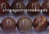 CWJ435 15.5 inches 14mm round wood jasper beads wholesale