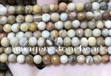 CWJ451 15.5 inches 6mm faceted round wood jasper beads wholesale