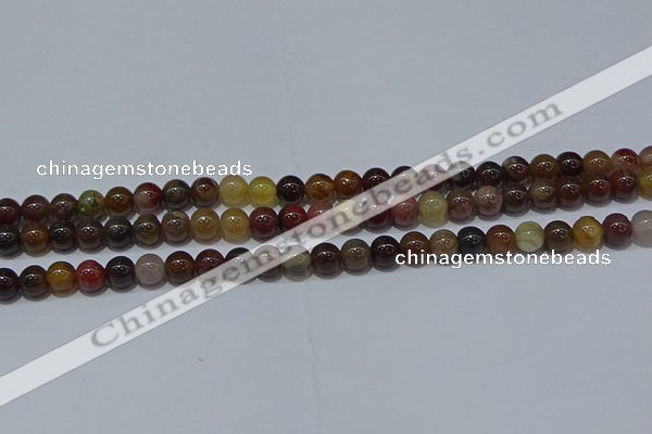 CWJ501 15.5 inches 6mm round Xinjiang wood jasper beads wholesale