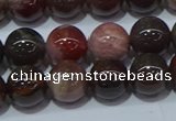 CWJ503 15.5 inches 10mm round Xinjiang wood jasper beads wholesale