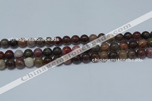 CWJ503 15.5 inches 10mm round Xinjiang wood jasper beads wholesale