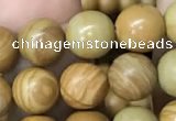 CWJ512 15.5 inches 8mm round wooden jasper beads wholesale