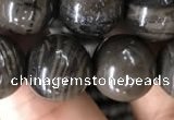 CWJ554 15.5 inches 12mm round coffee wood jasper beads wholesale